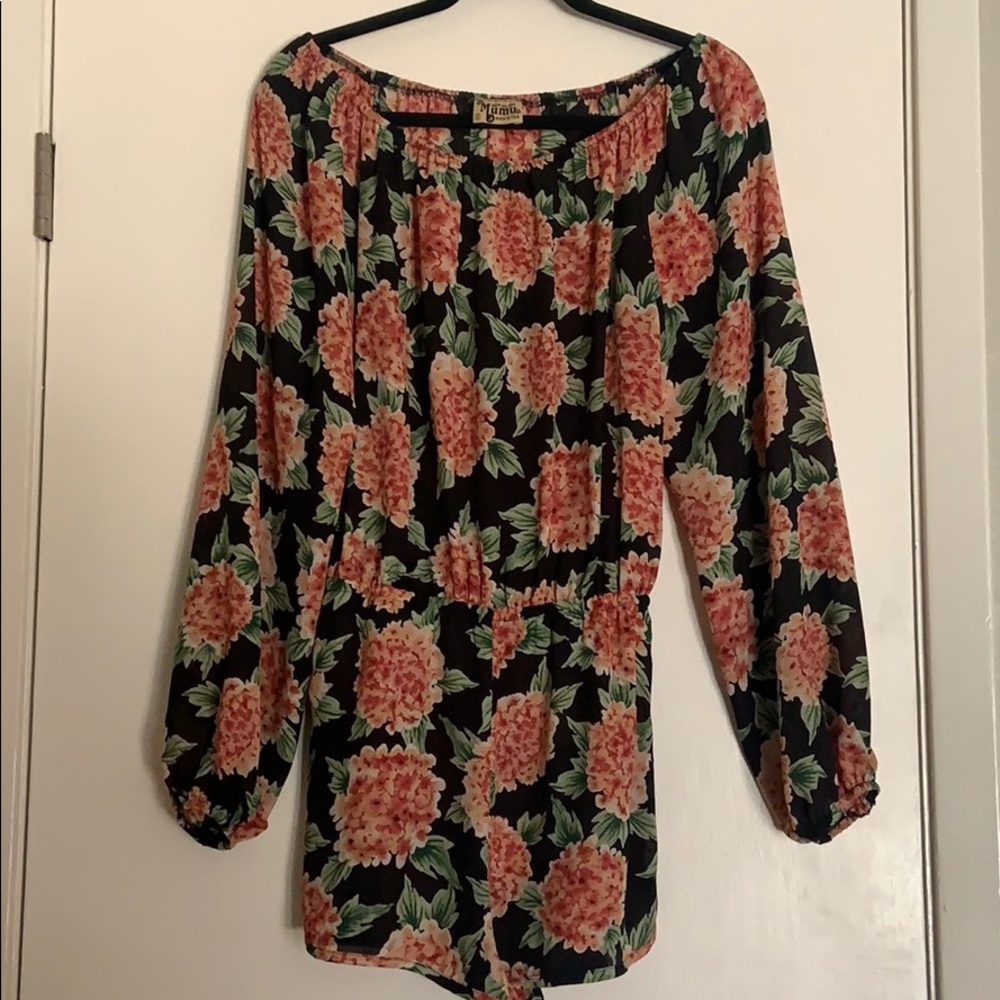Show Me Your Mumu Romper Size Small